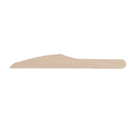 Premium Tahta Bıçak 16cm  - 100 Adet 