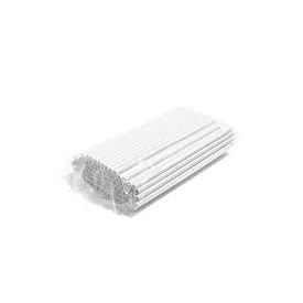 Kağıt Pipet Beyaz Sargısız 8x200