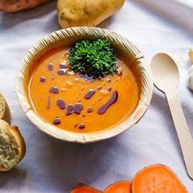Palmiye Yaprağı Çorba Kasesi Bowl Tabak 15cm 25 Adet